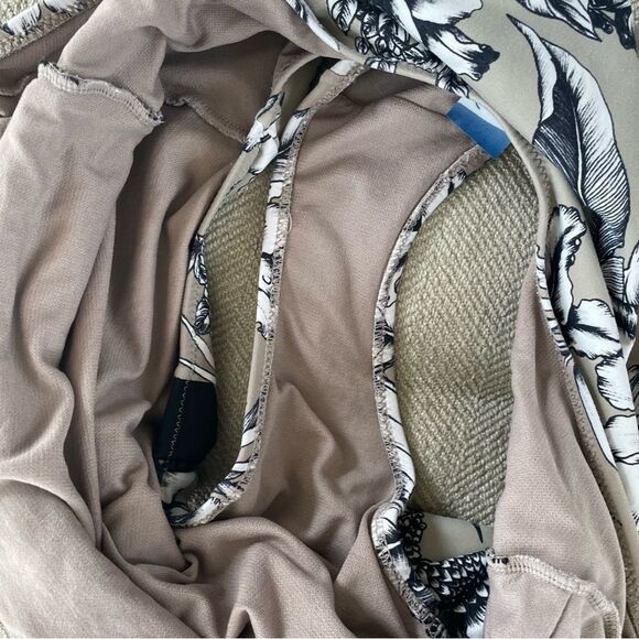 Leilani Neutral Tone 1pc Swimsuit Halter Neck Open Back 12 - Picture 8 of 9